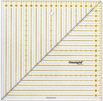 Patchwork-Lineal Square 20 x 20 cm, Omnigrid
